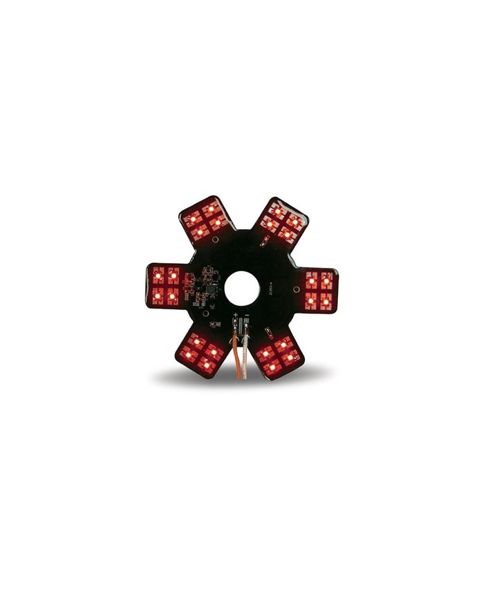 5" Star Red LED for 13" Donald. Air Breather (24 Diodes) 5" Star Red LED for 13" Donald. Air Breather (24 Diodes)