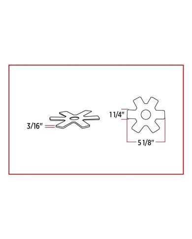 5" Star Red LED for 13" Donald. Air Breather (24 Diodes) 5" Star Red LED for 13" Donald. Air Breather (24 Diodes)