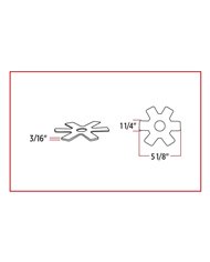 5" Star Red LED for 13" Donald. Air Breather (24 Diodes) 5" Star Red LED for 13" Donald. Air Breather (24 Diodes)