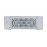 UP39594-13 LED Reflector Rectangular Light (Clearance/Marker) - Amber LED/Clear Lens