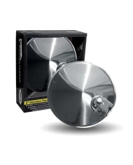 8" CONVEX STAINLESS STEEL MIRROR WITH OFFSET MOUNTING BRACKETS 8" CONVEX STAINLESS STEEL MIRROR WITH OFFSET MOUNTING BRACKETS