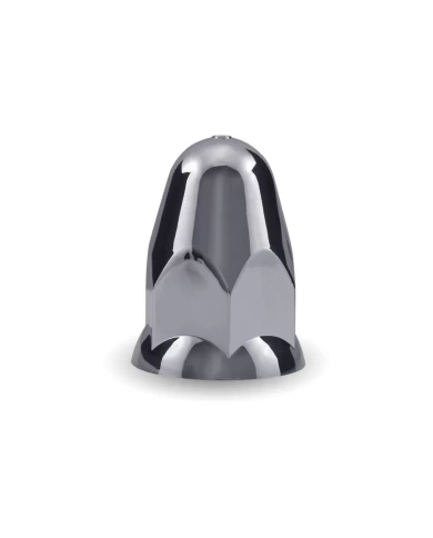 Chrome Plastic 1 1/2" Nut Cover with Flange Chrome Plastic 1 1/2" Nut Cover with Flange