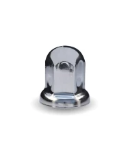 Chrome Metal 33mm Nut Cover with Flange Chrome Metal 33mm Nut Cover with Flange