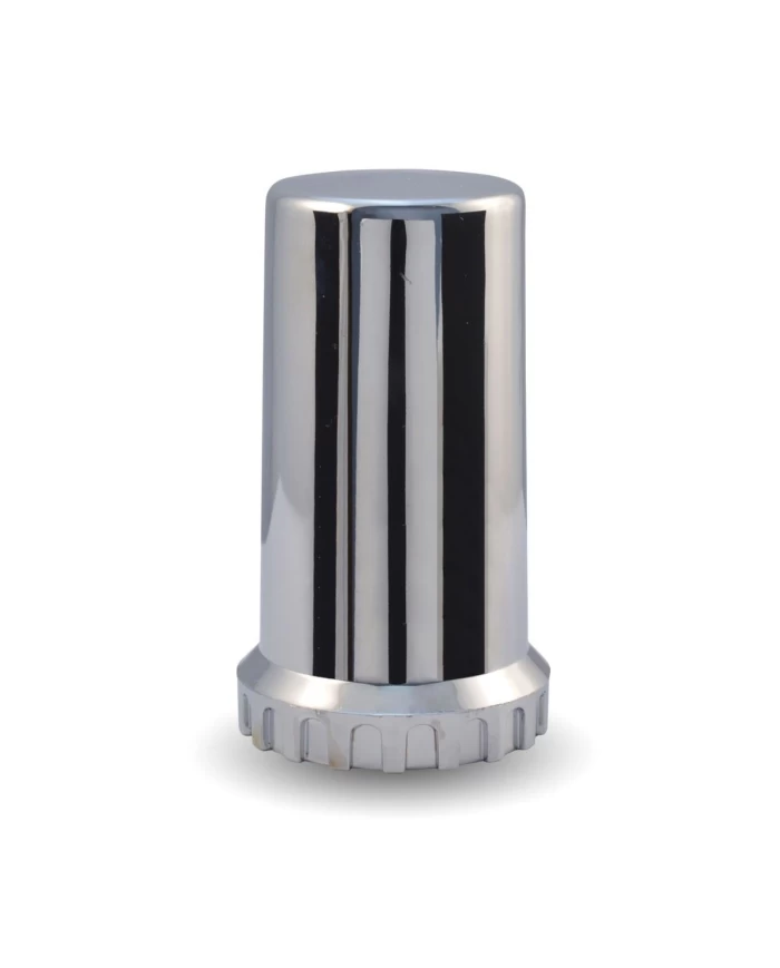 Chrome Plastic 33mm Threaded Long Nut Cover Chrome Plastic 33mm Threaded Long Nut Cover