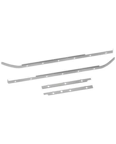 Peterbilt 579 Cab, 63" Sleeper & Extension Panel Kit with Block Heater Hole & 18 Slotted Light Holes (2013+) Peterbilt 579 Cab, 63" Sleeper & Extension Panel Kit with Block Heater Hole & 18 Slotted Light Holes (2013+)