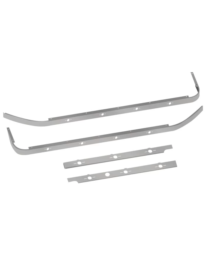 Peterbilt 579 Cab & 63" Sleeper Panel Kit with Block Heater Hole & 14 Slotted Light Holes (2013+)