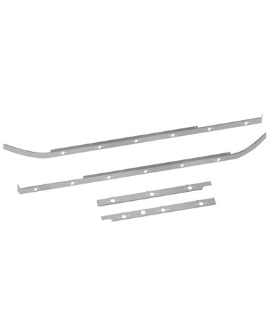 Peterbilt 579 Cab, 80" Sleeper & Extension Panel Kit with Block Heater Hole & 18 Slotted Light Holes Peterbilt 579 Cab, 80" Sleeper & Extension Panel Kit with Block Heater Hole & 18 Slotted Light Holes