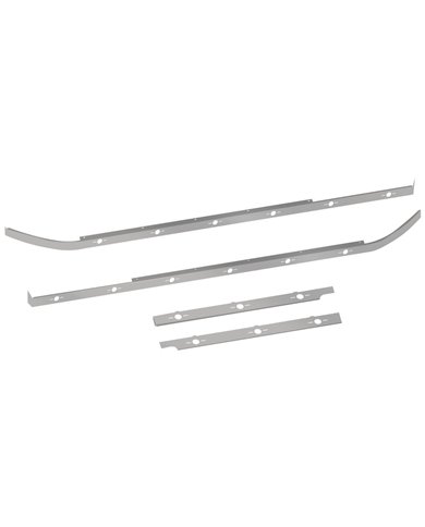 Peterbilt 579 Cab, 80" Sleeper & Extension Panel Kit with No Block Heater Hole & 18 Slotted Light Holes Peterbilt 579 Cab, 80" Sleeper & Extension Panel Kit with No Block Heater Hole & 18 Slotted Light Holes