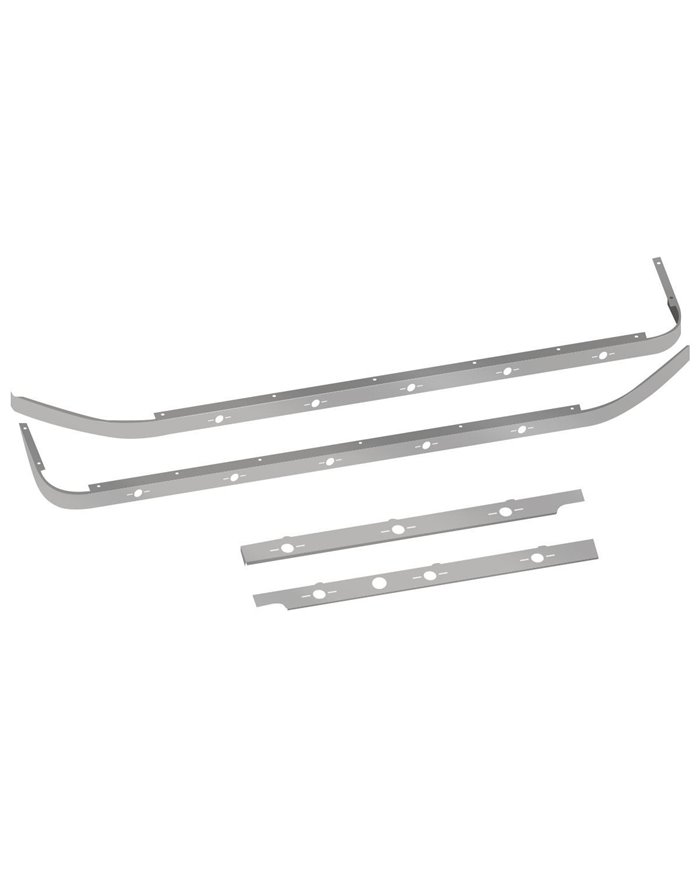 Peterbilt 579 Cab & 80" Sleeper Panel Kit with Block Heater Hole & 16 Slotted Light Holes