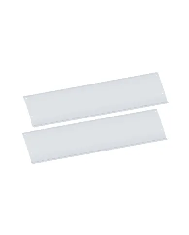 UP29062-Polished Stainless Steel Lower Front Step Kick Plates For 2003-05 Volvo VN Series