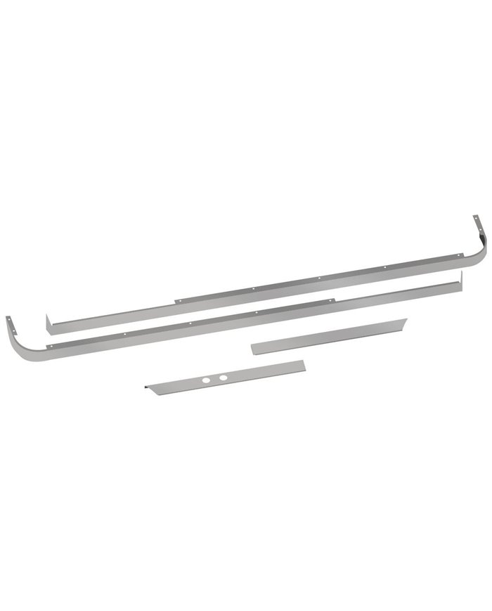 Peterbilt 579 Blank Cab, 80" Sleeper & Extension Panel Kit for Short Hood Models & Cab Exhaust - 2 Blockheater Holes Peterbilt 579 Blank Cab, 80" Sleeper & Extension Panel Kit for Short Hood Models & Cab Exhaust - 2 Blockheater Holes
