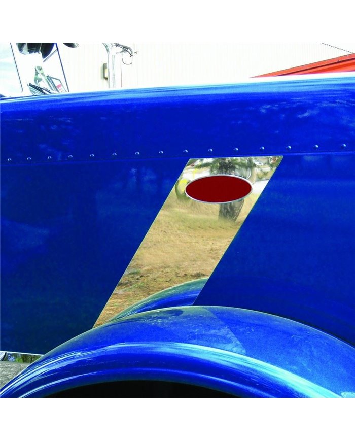 Peterbilt 389 Hood Emblem - Stripe Accent Peterbilt 389 Hood Emblem - Stripe Accent