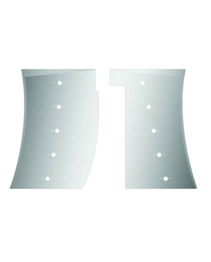 Peterbilt 389 Deluxe Cowl Panel with 10 Slotted Light Holes (2014+)