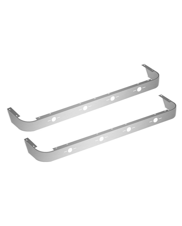 Peterbilt 389 63" Sleeper Panel without Extender with 8 Slotted Light Holes (2007 - 2011) Peterbilt 389 63" Sleeper Panel without Extender with 8 Slotted Light Holes (2007 - 2011)