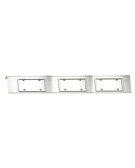 Peterbilt 388 - 389 License Plate / Tag Swing Plate - 3 Plates Peterbilt 388 - 389 License Plate / Tag Swing Plate - 3 Plates