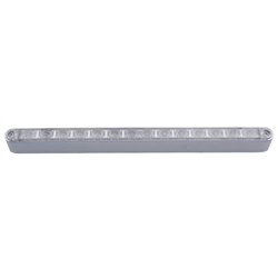 UP39608-14 LED 12" Turn Signal Light Bar With Bezel - Amber LED/Clear Lens