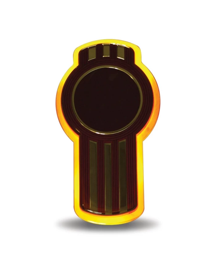 Stealth Amber Kenworth Logo - Emblem Stealth Amber Kenworth Logo - Emblem