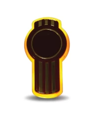 Stealth Amber Kenworth Logo - Emblem Stealth Amber Kenworth Logo - Emblem