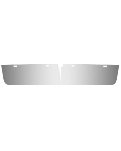 12" Kenworth T660 Sunvisor with 5 Slotted Light Holes - Replaces OEM visor 12" Kenworth T660 Sunvisor with 5 Slotted Light Holes - Replaces OEM visor