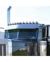 13" Peterbilt 379 Standard Cab Sunvisor (2005 - 2007) 13" Peterbilt 379 Standard Cab Sunvisor (2005 - 2007)