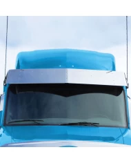 15" Peterbilt 579 Ultra Cab Sunvisor with 5 Slotted Light Holes 15" Peterbilt 579 Ultra Cab Sunvisor with 5 Slotted Light Holes