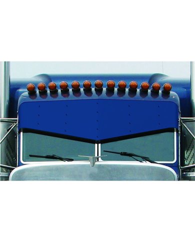 16" Slammed Paintable AL Pet. 379 Sunvisor 16" Slammed Paintable AL Pet. 379 Sunvisor