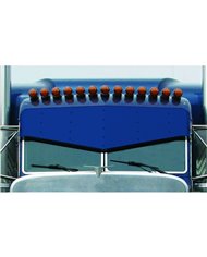 16" Slammed Paintable AL Pet. 379 Sunvisor 16" Slammed Paintable AL Pet. 379 Sunvisor