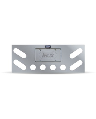 Rear Center Panel with 4 Oblong & 4 x 2 1/2" Light Holes Rear Center Panel with 4 Oblong & 4 x 2 1/2" Light Holes