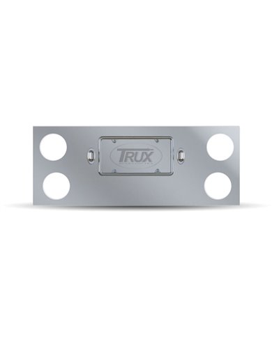 Rear Center Panel w/ 4x4" Light Holes Rear Center Panel w/ 4x4" Light Holes