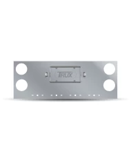 Extra Wide Rear Center Panel with 4 X 4" & 4 Slotted Light Holes Extra Wide Rear Center Panel with 4 X 4" & 4 Slotted Light Holes