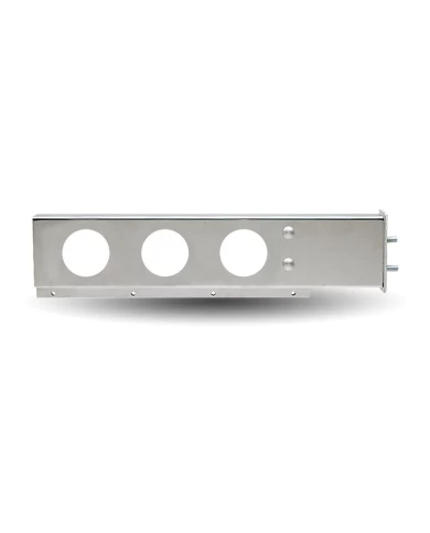 Mud Flap Hanger with Flat Top & 6 x 4" Light Holes - 2 1/2" Bolt Spacing Mud Flap Hanger with Flat Top & 6 x 4" Light Holes - 2 1/2" Bolt Spacing