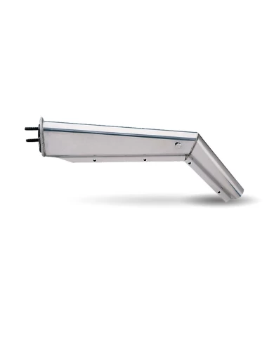 30" 45° Mudflap Hanger with 1 1/8" Spacing - Chrome 30" 45° Mudflap Hanger with 1 1/8" Spacing - Chrome