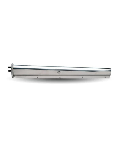 30 Economy Mudflap Hanger with 1 1/8" Spacing - Chrome" 30 Economy Mudflap Hanger with 1 1/8" Spacing - Chrome"