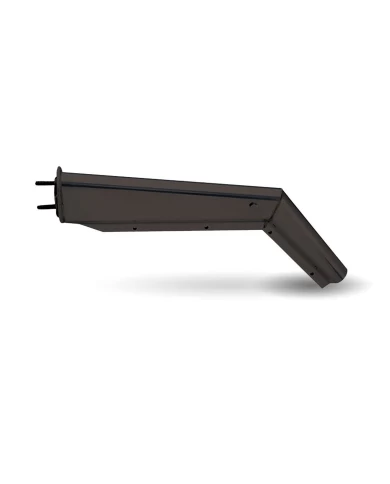 28 1/2" 45? Heavy Duty Mudflap Hanger with 2 1/2" Spacing - Painted Steel 28 1/2" 45? Heavy Duty Mudflap Hanger with 2 1/2" Spacing - Painted Steel