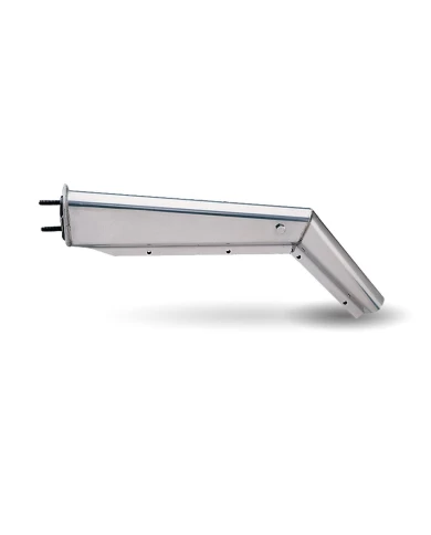 28 1/2" 45? Heavy Duty Mudflap Hanger with 2 1/2" Spacing - Stainless Steel 28 1/2" 45? Heavy Duty Mudflap Hanger with 2 1/2" Spacing - Stainless Steel