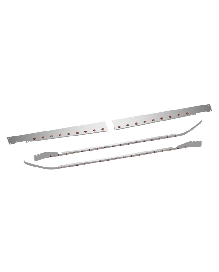 Kenworth T660 Cab, 72" Sleeper & Extension Panel Kit with 52 Button LEDs - No Blockheater Hole (2010+) Kenworth T660 Cab, 72" Sleeper & Extension Panel Kit with 52 Button LEDs - No Blockheater Hole (2010+)