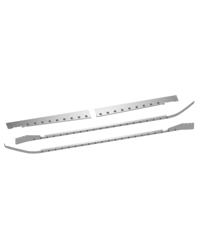Kenworth T660 Cab, 86" Sleeper & Extension Panel Kit with 60 Clear Button LEDs - No Blockheater Hole (2010+) Kenworth T660 Cab, 86" Sleeper & Extension Panel Kit with 60 Clear Button LEDs - No Blockheater Hole (2010+)