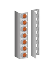 Kenworth W900-T800 Front Air Cleaner Light Bar with 14 G2 LEDs (1982+) Kenworth W900-T800 Front Air Cleaner Light Bar with 14 G2 LEDs (1982+)