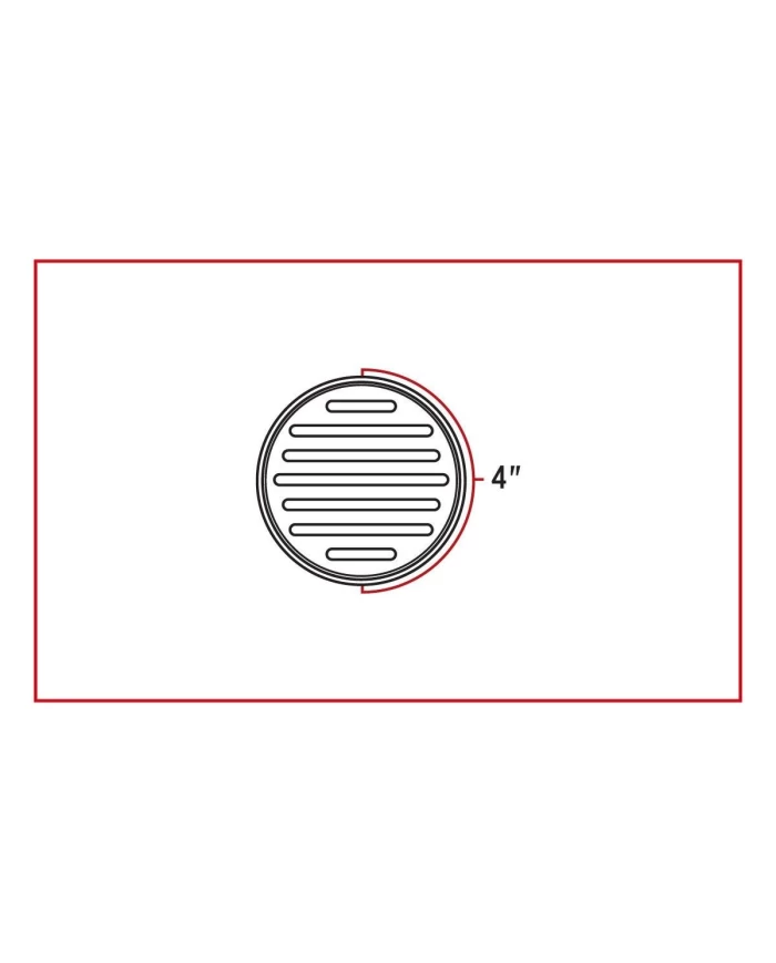 4" Flatline White Back-Up LED (49 Diodes) 4" Flatline White Back-Up LED (49 Diodes)