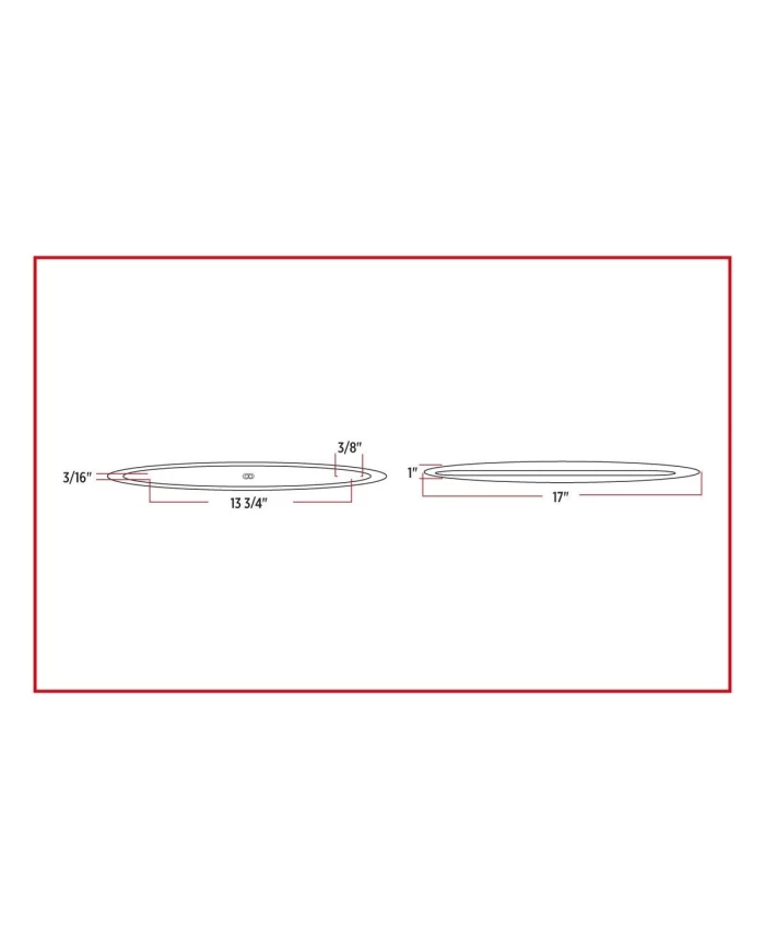 17" Slim Marker Dual Flatline Red/Green LED (24 Diodes) 17" Slim Marker Dual Flatline Red/Green LED (24 Diodes)