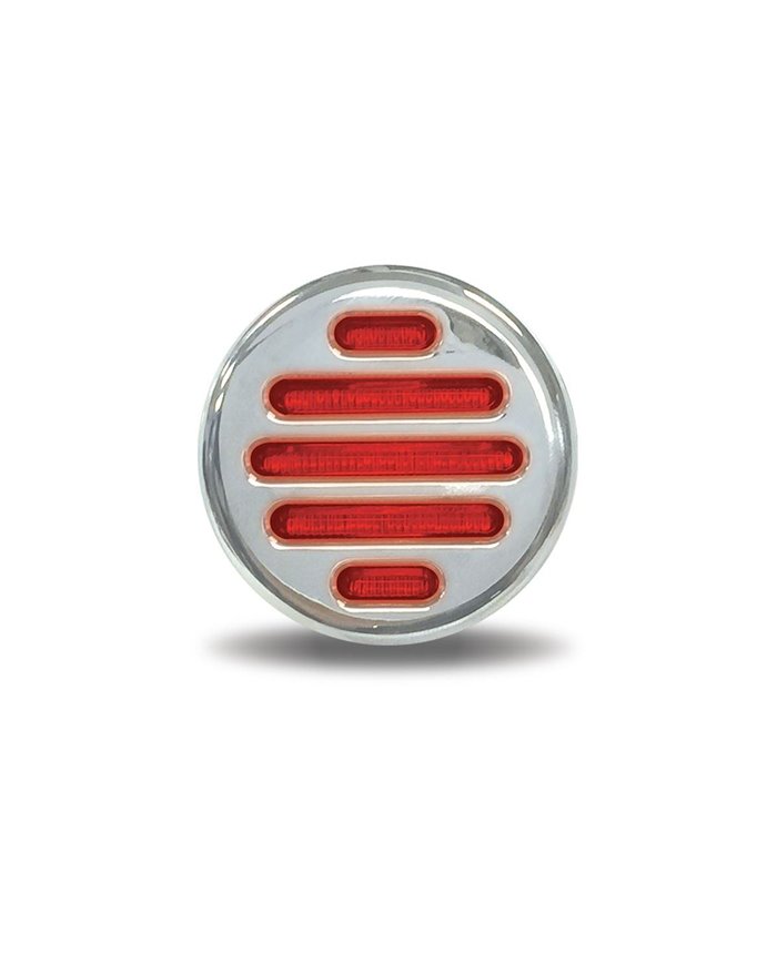 2" Dual Flatline Red/Blue LED (9 Diodes)