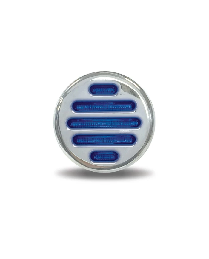 2" Dual Flatline Amber/Blue LED (9 Diodes) 2" Dual Flatline Amber/Blue LED (9 Diodes)