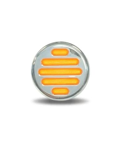 2" Dual Flatline Amber/Blue LED (9 Diodes) 2" Dual Flatline Amber/Blue LED (9 Diodes)