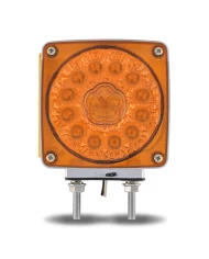 Super Diode Double Face Double Post Square Amber LED - Driver Side (38 Diodes) Super Diode Double Face Double Post Square Amber LED - Driver Side (38 Diodes)