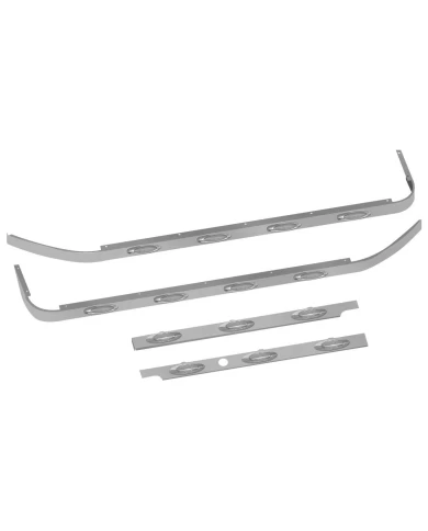 Peterbilt 579 Cab & 63" Sleeper Panel Kit with Block Heater Hole & 14 Clear G4 LEDs (2013+) Peterbilt 579 Cab & 63" Sleeper Panel Kit with Block Heater Hole & 14 Clear G4 LEDs (2013+)