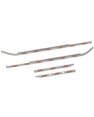 Peterbilt 579 Cab, 72" Sleeper & Extension Panel Kit with 2 Block Heater Holes & 18 G4 LEDs Peterbilt 579 Cab, 72" Sleeper & Extension Panel Kit with 2 Block Heater Holes & 18 G4 LEDs