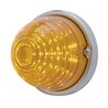 UP39672-17 LED Beehive Flush Mount Kit With Low Profile Bezel - Amber LED/Amber Lens