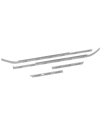 Peterbilt 579 Cab, 72" Sleeper & Extension Panel Kit for Short Hood Models with 18 Clear G4 LEDs - 1 Blockheater Hole Peterbilt 579 Cab, 72" Sleeper & Extension Panel Kit for Short Hood Models with 18 Clear G4 LEDs - 1 Blockheater Hole