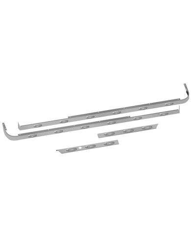 Peterbilt 579 Cab, 80" Sleeper & Extension Panel Kit for Short Hood Models & Cab Exhaust with 18 Clear G4 LEDs - 1 Blockheater H Peterbilt 579 Cab, 80" Sleeper & Extension Panel Kit for Short Hood Models & Cab Exhaust with 18 Clear G4 LEDs - 1 Blockheater H