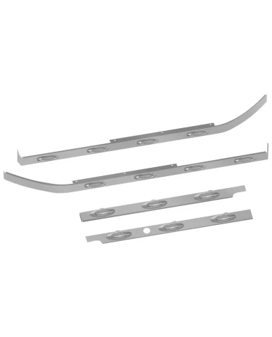 Peterbilt 579 Cab, 44" Sleeper & Extension Panel Kit for Long Hood Models with 14 Clear G4 LEDs - 1 Blockheater Hole Peterbilt 579 Cab, 44" Sleeper & Extension Panel Kit for Long Hood Models with 14 Clear G4 LEDs - 1 Blockheater Hole